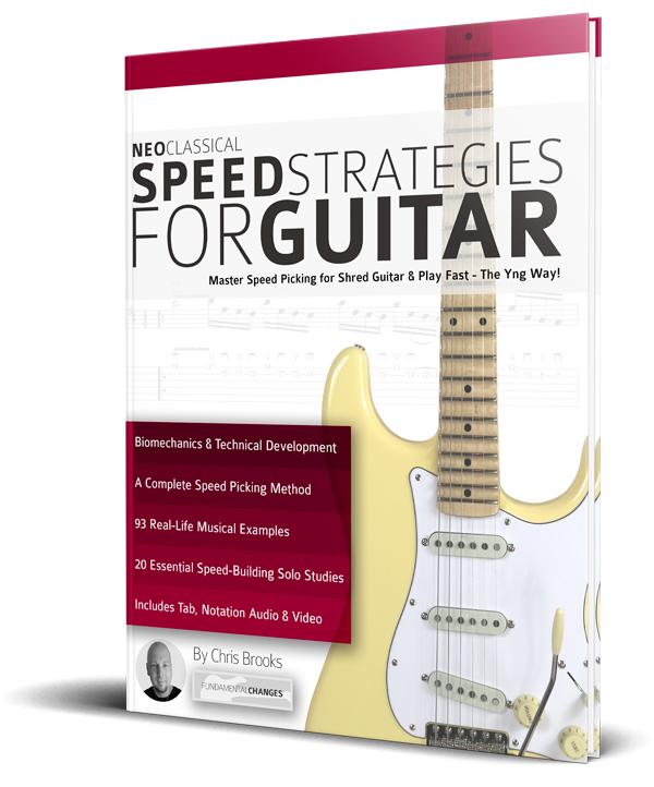 Neo-Classical Speed Strategies for Guitar Book Cover Neo-Classical Speed Strategies for Guitar Book Cover
