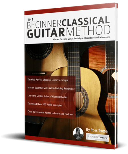 The Beginner Classical Guitar Method Book Cover