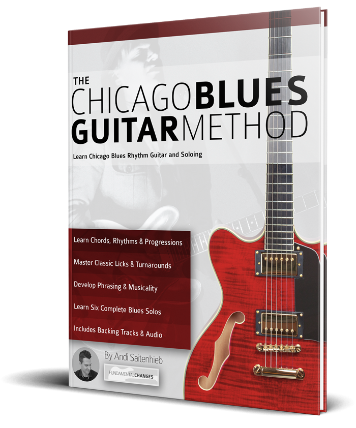 The Chicago Blues Guitar Method Book Cover The Chicago Blues Guitar Method Book Cover