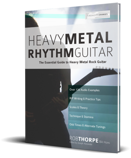 Heavy Metal Rhythm Guitar Book Cover