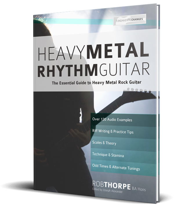 Heavy Metal Rhythm Guitar Book Cover Heavy Metal Rhythm Guitar Book Cover