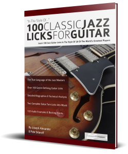 100 Classic Jazz Licks for Guitar cover