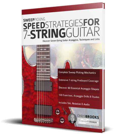 sweep picking Strategies for 7 String guitar Book Cover