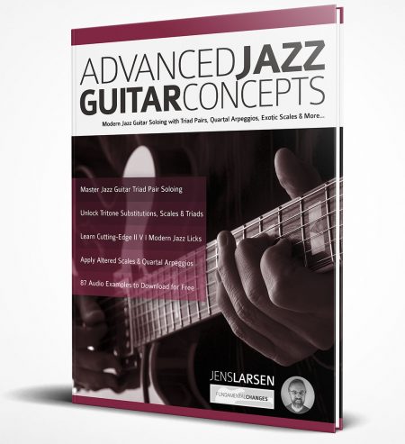 Advanced Jazz Guitar Concepts book cover