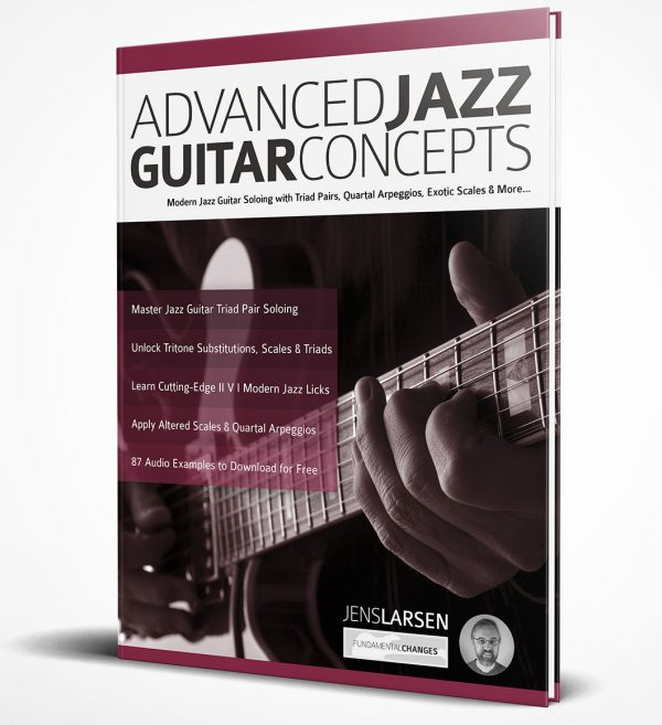 Advanced Jazz Guitar Concepts book cover