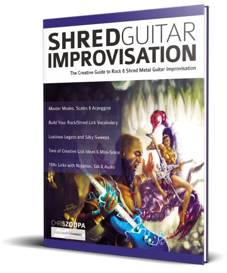 Shred Guitar Improvisation book cover