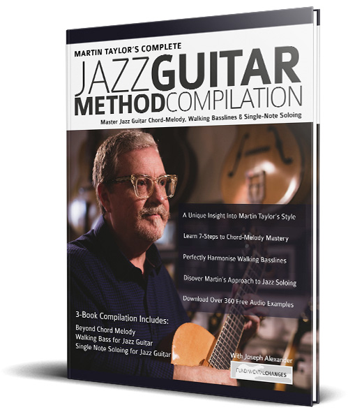 Martin Taylor's Complete Jazz Guitar Method Compilation cover Martin Taylor's Complete Jazz Guitar Method Compilation cover