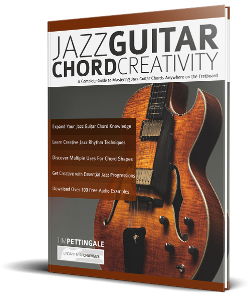 Jazz Guitar Chord Creativity book cover Jazz Guitar Chord Creativity book cover