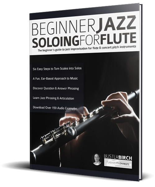 Beginner Jazz Soloing For Flute book cover