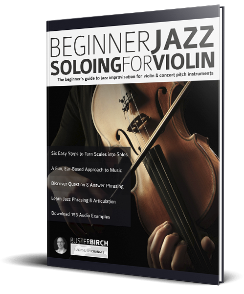 Beginner Jazz Soloing For Violin book cover