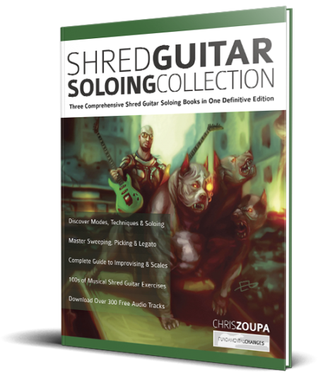 Shred Guitar Soloing Collection book cover