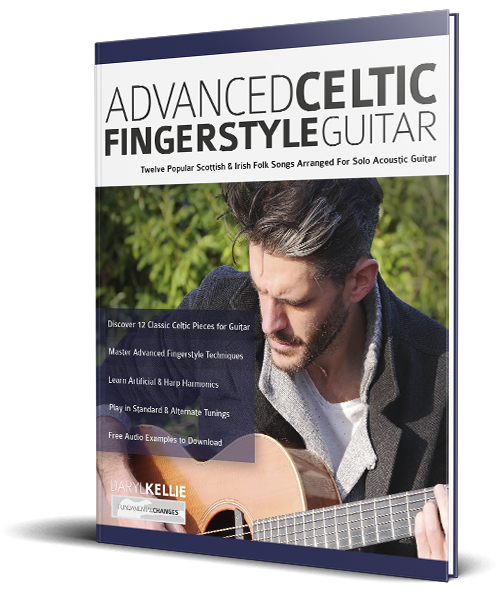 Advanced Celtic Fingerstyle Guitar book cover