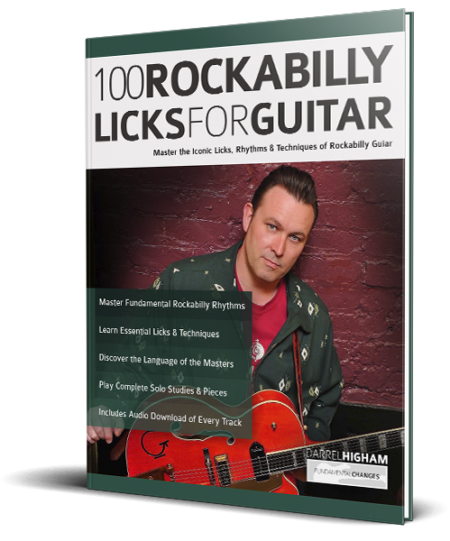 100 Rockabilly Licks for Guitar book cover