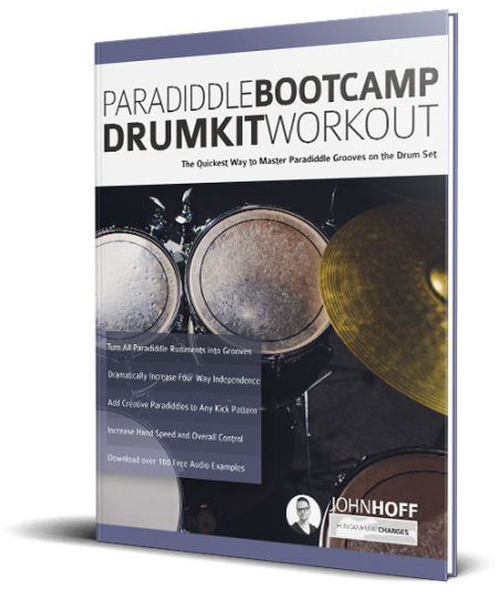 Paradiddle Bootcamp Drumkit Workout book cover
