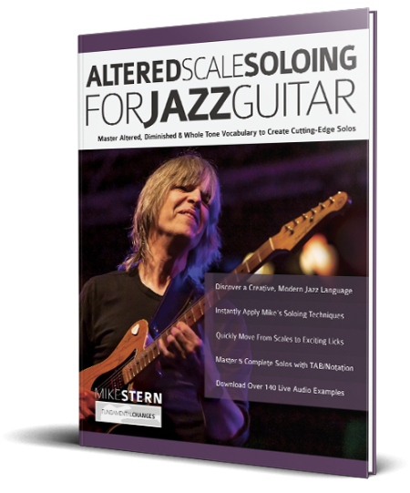 Altered Scale Soloing for Jazz Guitar book cover
