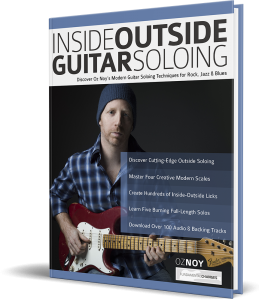 Inside Outside Guitar Soloing book cover Inside Outside Guitar Soloing book cover