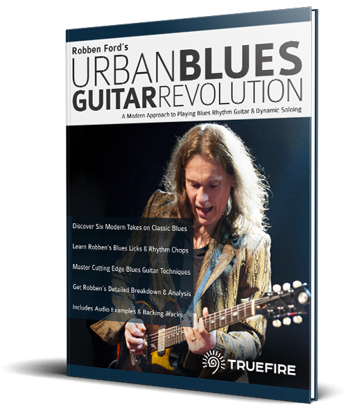 Robben Ford's Urban Blues Guitar Revolution book cover