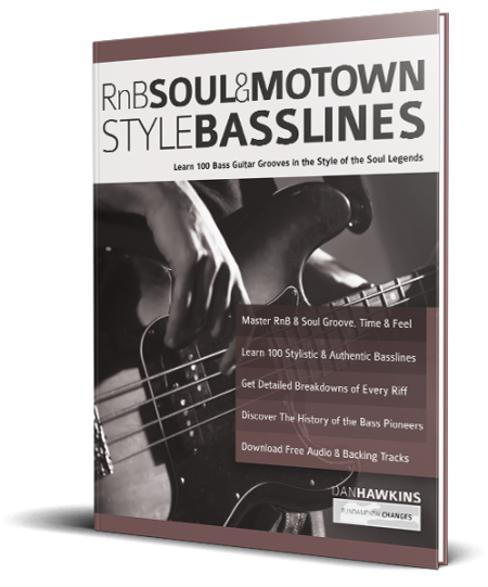 RnB Soul & Motown Style Basslines book cover