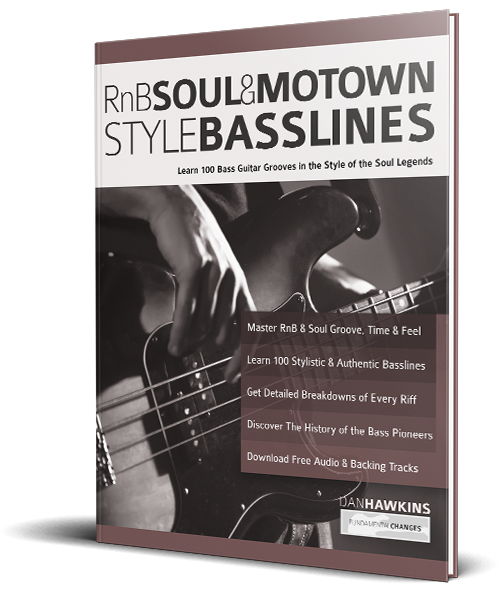 RnB Soul & Motown Style Basslines book cover