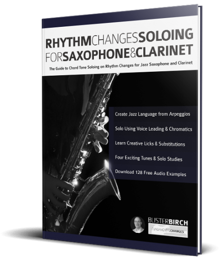 Rhythm Changes Soloing for Saxophone & Clarinet book cover