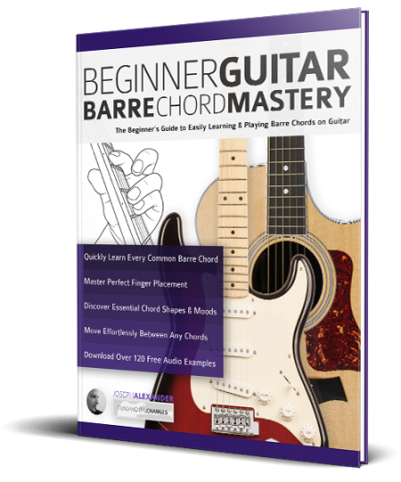 Beginner Guitar Barre Chord Mastery book cover