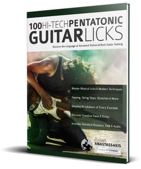 100 Hi-Tech Pentatonic Guitar Licks book cover