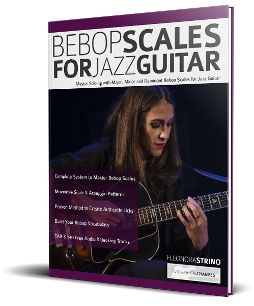 Bebop Scales for Jazz Guitar book cover