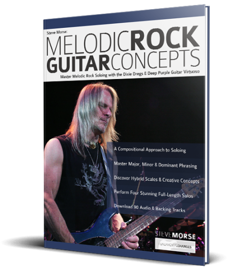 Steve Morse Melodic Rock Guitar Concepts Book Cover