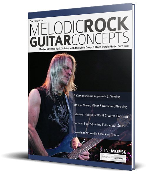 Steve Morse Melodic Rock Guitar Concepts Book Cover