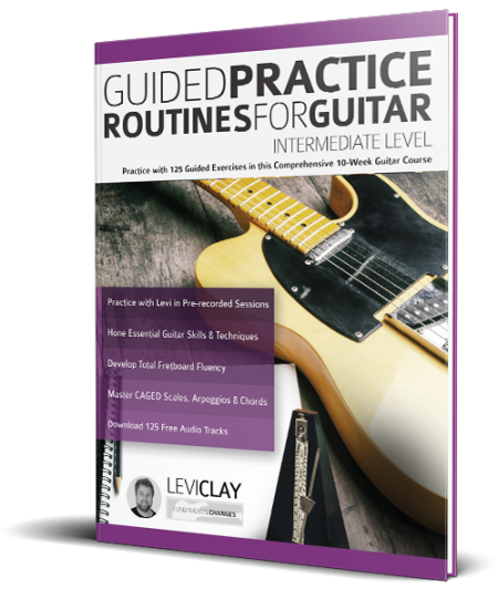 Guided Practice Routines For Guitar - Intermediate Level book cover