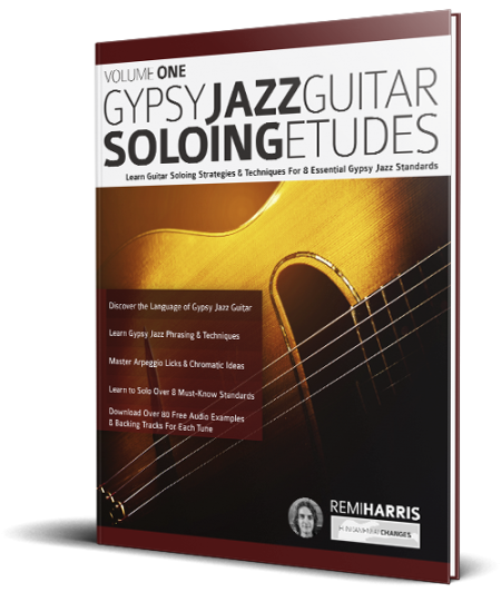 Gypsy Jazz Guitar Soloing Etudes - Volume One book cover