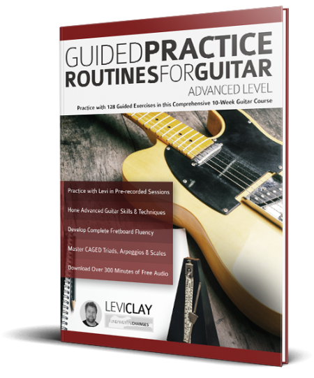 Guided Practice Routines for Guitar - Advanced Level book cover