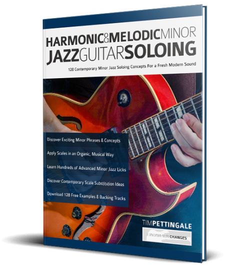Harmonic & Melodic Minor Jazz Guitar Soloing book cover