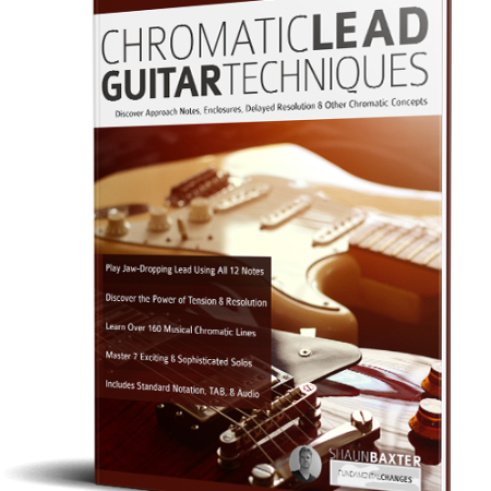 Chromatic Lead Guitar Techniques book cover