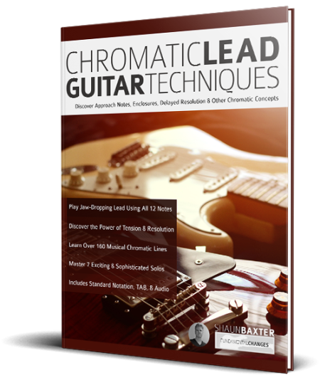 Chromatic Lead Guitar Techniques book cover