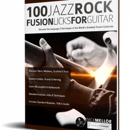 100 Fusion Licks for Guitar book cover