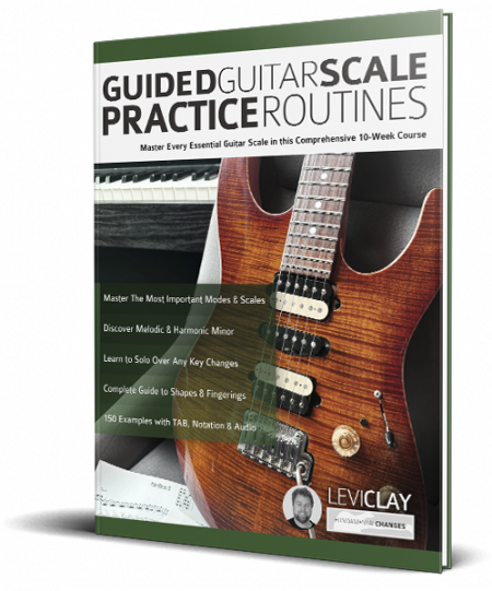 Guided Guitar Scale Practice Routines book cover