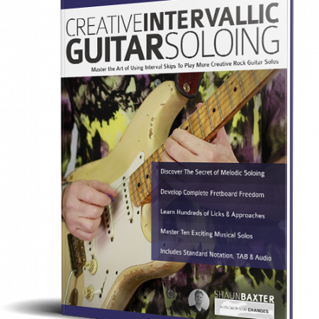 Creative Intervallic Guitar Soloing book cover