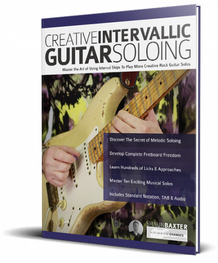 Creative Intervallic Guitar Soloing book cover