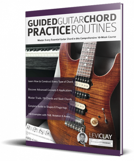 Guided Guitar Chord Practice Routines book cover