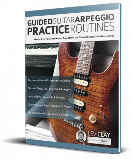 Guided Guitar Arpeggio Practice Routines book cover