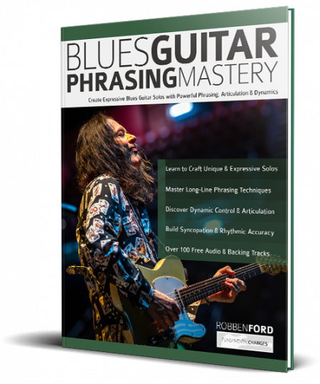 Blues Guitar Phrasing Mastery book cover