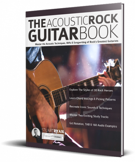 The Acoustic Rock Guitar Book Cover